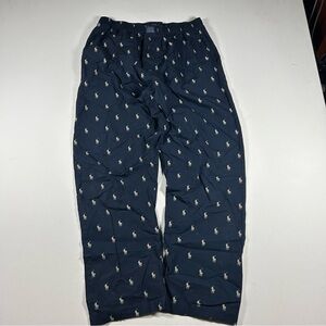 Polo Ralph Lauren Men’s All Over Pony Loungewear Joggers Sweatpants Blue L